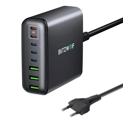 Wall charger Blitzwolf BW-S26 250W (black) - mains chargers<<<Chargers<<<GSM Accessories<<<InnproXML