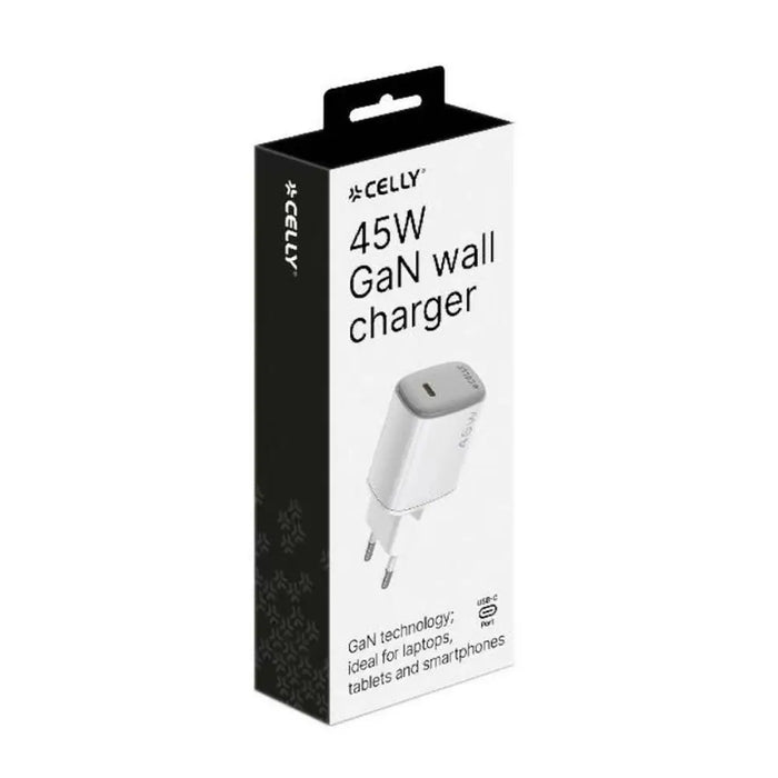 Wall Charger Celly UPTC1USBC45WWH - Електроника Телефони и таблети<<<Компютри| Електроника<<<BigBuy&&&USB зарядни и
