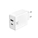Wall Charger Ewent ew1328 45 W White - Електроника Телефони и таблети<<<Компютри| Електроника<<<BigBuy&&&USB зарядни и