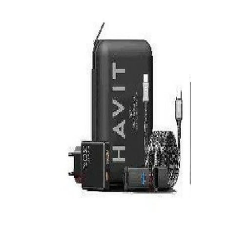 Wall Charger Havit 2024 gift kit EU Black Grey - USB зарядни и кабели<<<Електроника Телефони и таблети<<<Компютри|