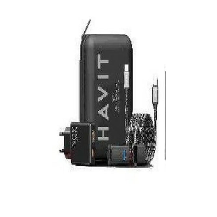 Wall Charger Havit 2024 gift kit EU Black Grey - USB зарядни и кабели<<<Електроника Телефони и таблети<<<Компютри|