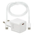 Wall Charger Ibox iBOX C-38CW White 30 W - USB зарядни и кабели<<<Електроника Телефони и таблети<<<Компютри|