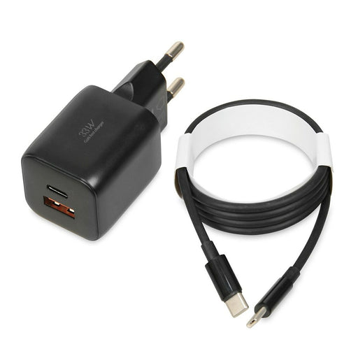 Wall Charger Ibox ILUC42B Black 33 W (1 Unit) - USB зарядни и кабели<<<Електроника Телефони и таблети<<<Компютри|