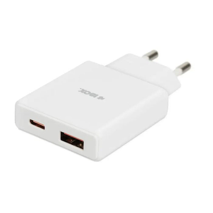 Wall Charger Ibox ILUC43W White 30 W (1 Unit) - USB зарядни и кабели<<<Електроника Телефони и таблети<<<Компютри|