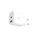 Wall Charger KSIX White 20 W - Електроника Телефони и таблети<<<Компютри| Електроника<<<BigBuy&&&USB зарядни и