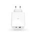 Wall Charger KSIX White 65 W - Електроника Телефони и таблети<<<Компютри| Електроника<<<BigBuy&&&USB зарядни и
