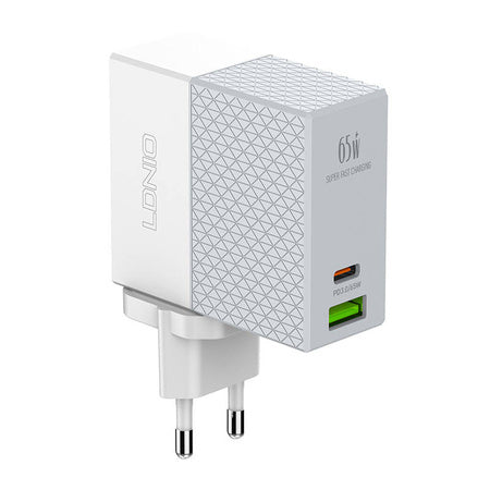 Wall charger LDNIO A2620C USB USB-C 65W + USB-C - USB-C cable - mains chargers<<<Chargers<<<GSM Accessories<<<InnproXML
