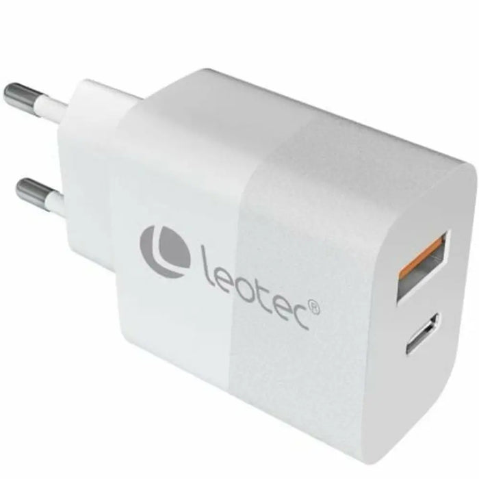 Wall Charger LEOTEC LECSPH30W2W 30 W White - Електроника Телефони и таблети<<<Компютри| Електроника<<<BigBuy&&&USB