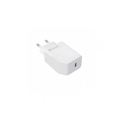 Wall Charger Muvit KTMVAI01 White 20 W - Електроника Телефони и таблети<<<Компютри| Електроника<<<BigBuy&&&USB зарядни