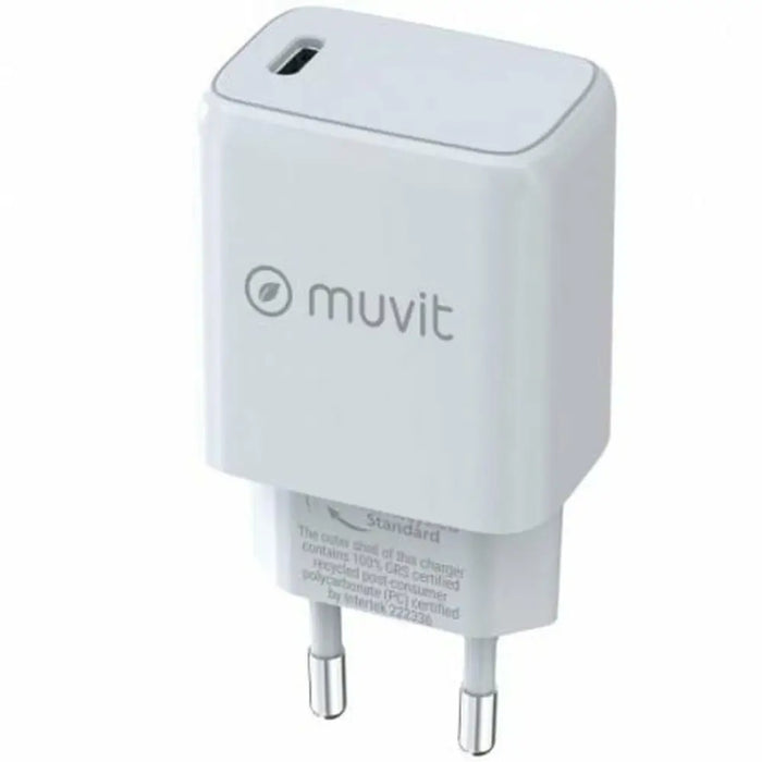 Wall Charger Muvit MCACC0014 30 W White - Електроника Телефони и таблети<<<Компютри| Електроника<<<BigBuy&&&USB зарядни