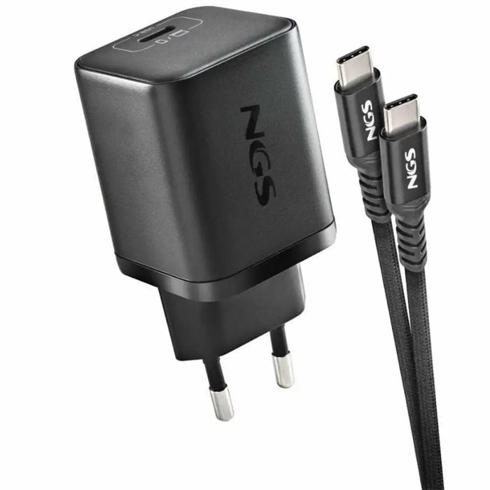 Wall Charger NGS NGS Bud 65 W Black - Електроника Телефони и таблети<<<Компютри| Електроника<<<BigBuy&&&USB зарядни и