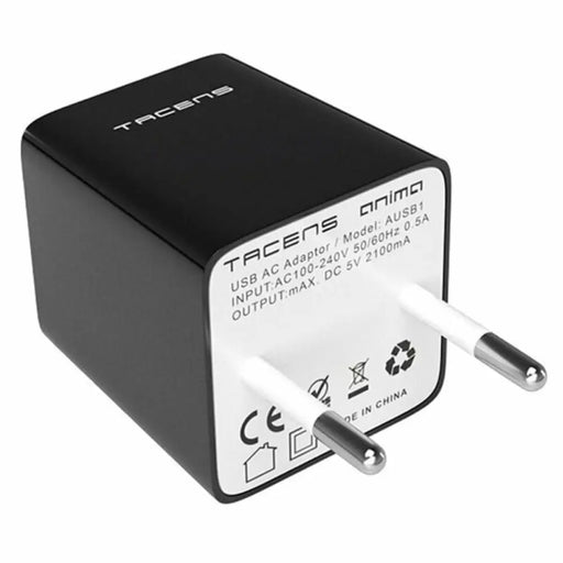 Wall Charger Tacens AUSB1 USB Anima Black - Електроника Телефони и таблети<<<Компютри| Електроника<<<BigBuy&&&USB