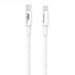 Wall charger VFAN E04 USB-C 20W QC 3.0 + Lightning cable (white) - mains chargers<<<Chargers<<<GSM