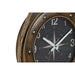 Wall Clock DKD Home Decor 43 x 8 x 71 cm Crystal Black Golden Iron (2 Units) - Декорация и Осветление<<<Дом