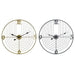 Wall Clock DKD Home Decor Black Golden Metal 60 x 3 x 60 cm Modern (2 Units) - Декорация и Осветление<<<Дом