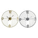 Wall Clock DKD Home Decor Black Golden Metal Modern 45 x 3 x 45 cm (2 Units) - Декорация и Осветление<<<Дом