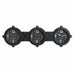 Wall Clock DKD Home Decor Crystal Black Iron (58 x 6.5 x 18 cm) - Декорация и Осветление<<<Дом