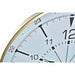 Wall Clock DKD Home Decor Crystal Golden Metal White Compass (60 x 3 x 60 cm) - Декорация и Осветление<<<Дом