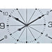 Wall Clock DKD Home Decor Crystal Golden Metal White Compass (60 x 3 x 60 cm) - Декорация и Осветление<<<Дом