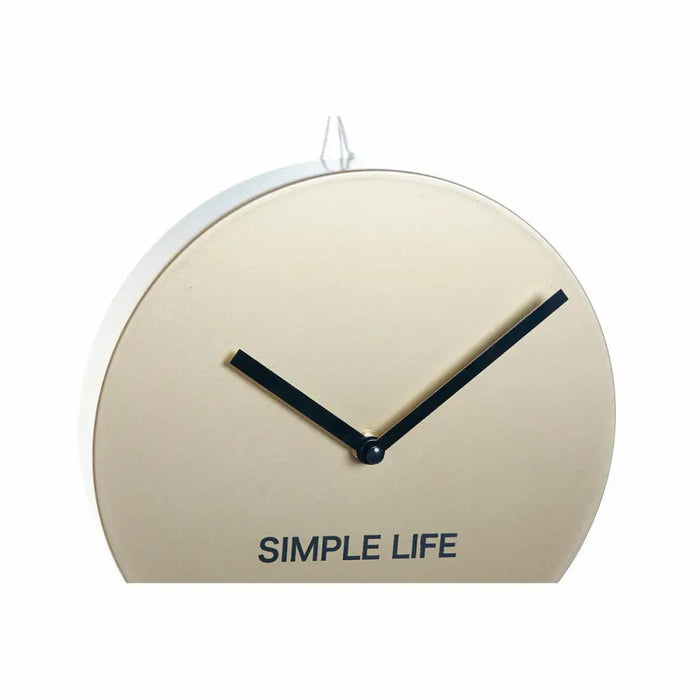 Wall Clock DKD Home Decor Golden Iron Plastic Pendulum 22 x 5,5 x 60 cm - Декорация и Осветление<<<Дом