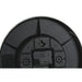 Wall Clock DKD Home Decor White Black Golden Aluminium Ø 25 cm 25 x 4 x 25 cm (2 Units) - Декорация и Осветление<<<Дом