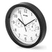 Wall Clock ELBE RP-1005-N White/Black - Декорация и Осветление<<<Дом Градина<<<BigBuy&&&Стенни часовници и