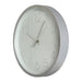 WALL CLOCK F30 CM. SILVER BRIST - Часовници<<<Декорации<<<Мебели и интериор<<<Praktiker