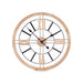 Wall Clock Gift Decor Black Wood Metal MDF Wood 60 x 60 x 4,5 cm (4 Units) - Декорация и Осветление<<<Дом
