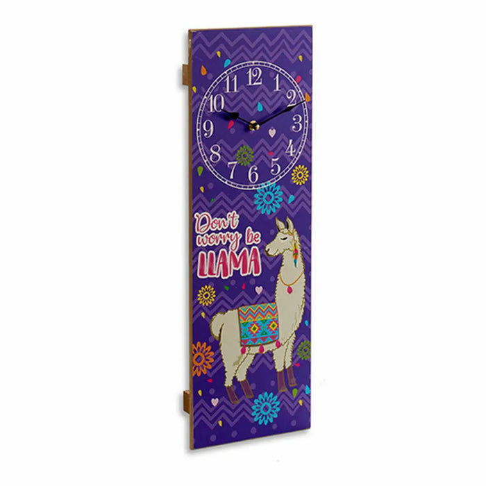 Wall Clock Gift Decor Llama 2,5 x 60 x 20 cm (12 Units) - Декорация и Осветление<<<Дом Градина<<<BigBuy&&&Стенни