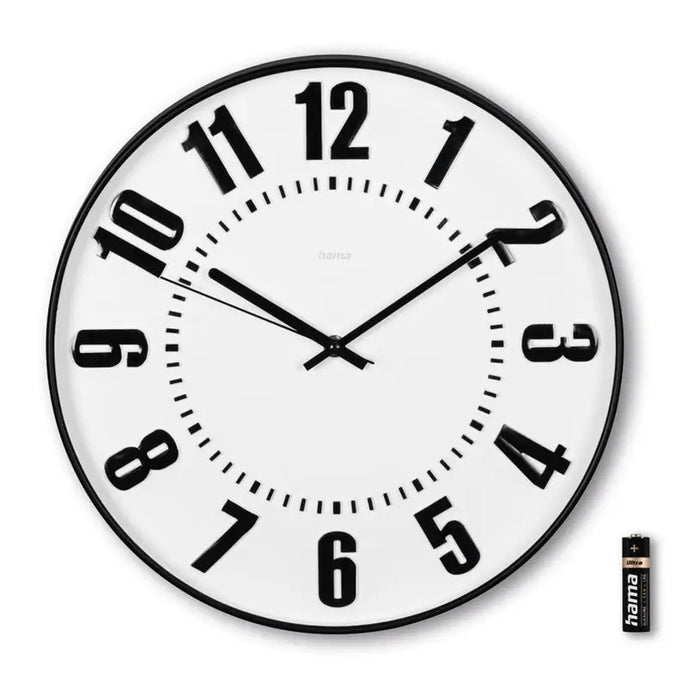WALL CLOCK HAMA FORMENTERA Ф35 CM - Часовници<<<Декорации<<<Мебели и интериор<<<Praktiker&&&Часовници<<<Продукти за