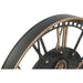Wall Clock Home ESPRIT Black Golden Metal Crystal 100 x 9 x 100 cm - Декорация и Осветление<<<Дом