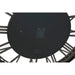 Wall Clock Home ESPRIT Black Golden Metal Crystal 100 x 9 x 100 cm - Декорация и Осветление<<<Дом