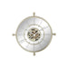 Wall Clock Home ESPRIT Champagne Iron Mirror 67 x 8 x 67 cm - Декорация и Осветление<<<Дом Градина<<<BigBuy&&&Стенни