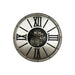 Wall Clock Home ESPRIT Champagne Metal Crystal 80 x 10 x 80 cm - Декорация и Осветление<<<Дом Градина<<<BigBuy&&&Стенни
