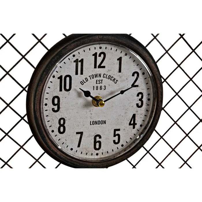 Wall Clock Home ESPRIT Dark grey polypropylene Iron 93 x 5 x 42 cm - Декорация и Осветление<<<Дом