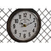 Wall Clock Home ESPRIT Dark grey polypropylene Iron 93 x 5 x 42 cm - Декорация и Осветление<<<Дом