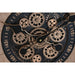 Wall Clock Home ESPRIT Golden Natural Crystal Cottage 63,5 X 8 X 63,5 CM - Декорация и Осветление<<<Дом