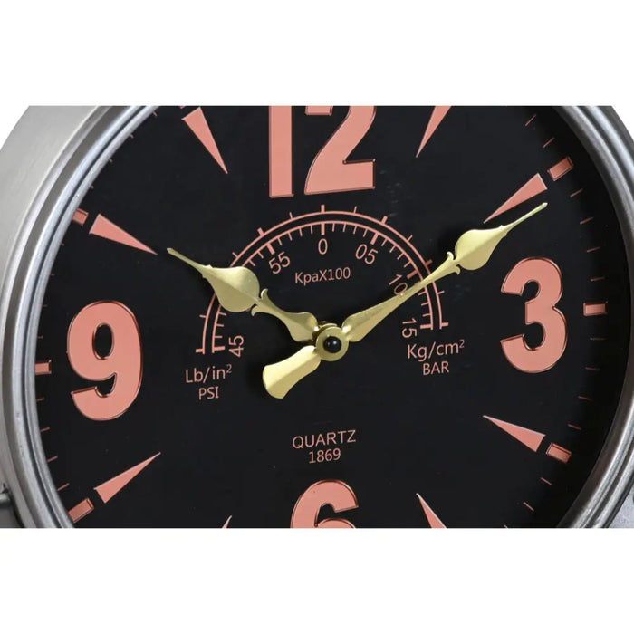 Wall Clock Home ESPRIT Golden Silver Metal Helices Vintage 121 x 7 x 106 cm - Декорация и Осветление<<<Дом