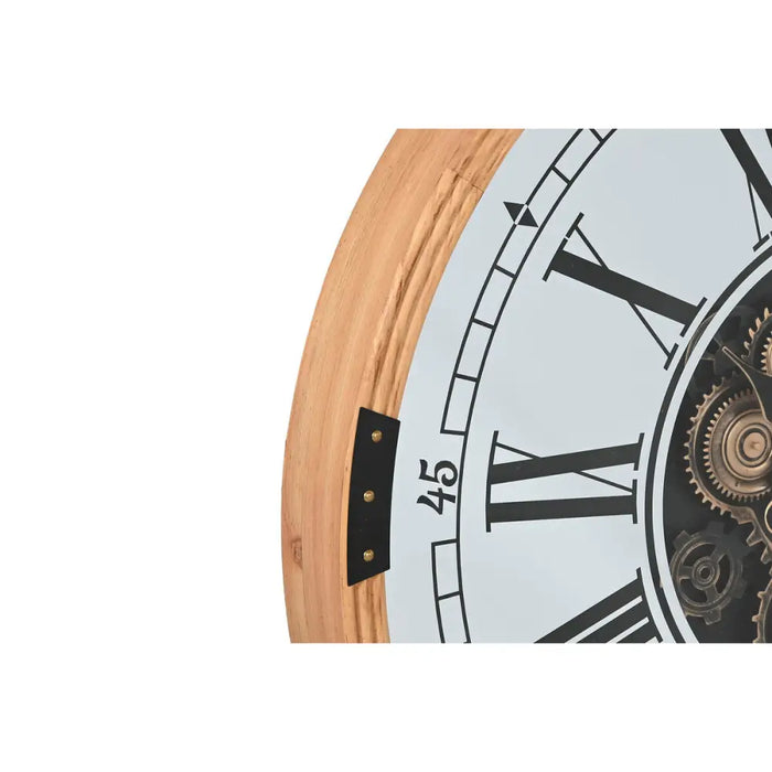 Wall Clock Home ESPRIT Silver Natural Metal Crystal 80 X 8,5 X 80 cm - Декорация и Осветление<<<Дом