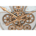 Wall Clock Home ESPRIT White Metal Crystal Vintage 60,5 X 9,5 X 60,5 CM - Декорация и Осветление<<<Дом