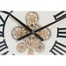 Wall Clock Home ESPRIT White Natural Metal Pine 60 x 8,5 x 73 cm - Декорация и Осветление<<<Дом