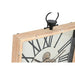 Wall Clock Home ESPRIT White Natural Metal Pine 60 x 8,5 x 73 cm - Декорация и Осветление<<<Дом