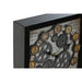 Wall Clock Home ESPRIT Yellow White Black Grey Metal Crystal Vintage 27,5 x 6,5 x 40,5 cm (2 Units) - Декорация и