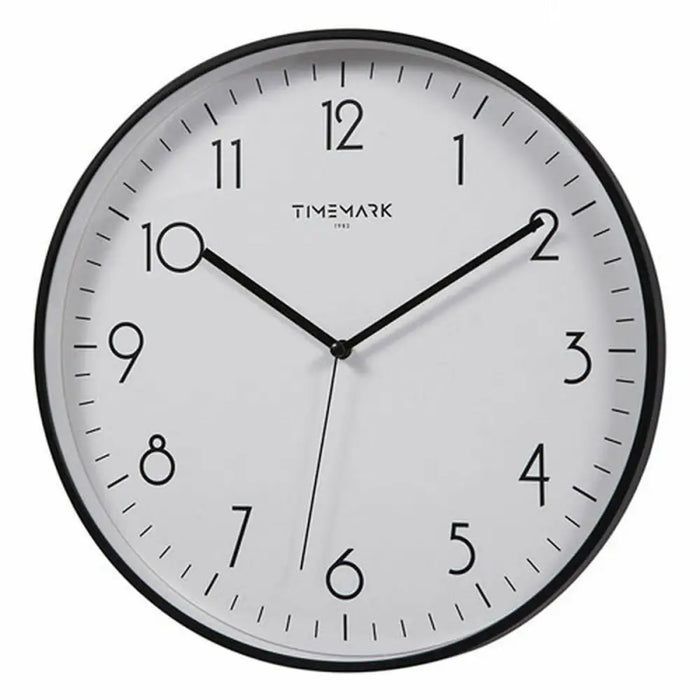 Wall Clock Timemark Black (30 x 30 cm) - Стенни часовници и будилници<<<Декорация и Осветление<<<Дом Градина<<<BigBuy