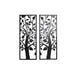 Wall Decoration DKD Home Decor (2 Pieces) Tree Metal Shabby Chic (35 x 1,3 x 91 cm) - Декорация и Осветление<<<Дом