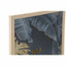 Wall Decoration DKD Home Decor 30 x 1,5 x 45 cm Natural Grey Tropical (2 Units) - Декорация и Осветление<<<Дом
