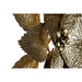 Wall Decoration DKD Home Decor 56 x 4,5 x 56 cm Flower Golden Modern - Декорация и Осветление<<<Дом