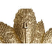 Wall Decoration DKD Home Decor 56 x 4,5 x 56 cm Flower Golden Modern - Декорация и Осветление<<<Дом