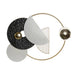 Wall Decoration DKD Home Decor 70,5 x 6 x 59 cm Abstract Golden White Dark grey Modern - Декорация и Осветление<<<Дом