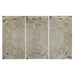 Wall Decoration DKD Home Decor Beige Neoclassical 178 x 4 x 112 cm (3 Pieces) - Декорация и Осветление<<<Дом
